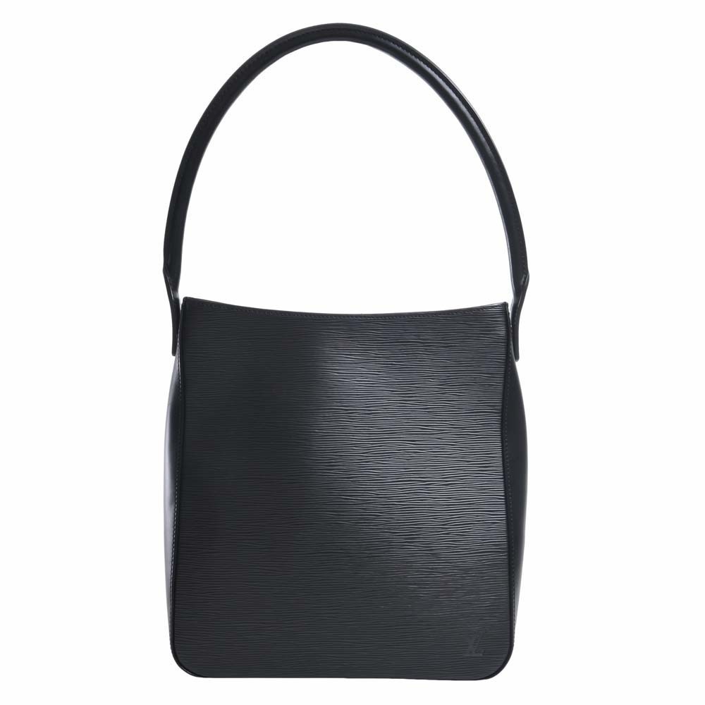Louis Vuitton Epi Looping GM Shoulder Bag Black